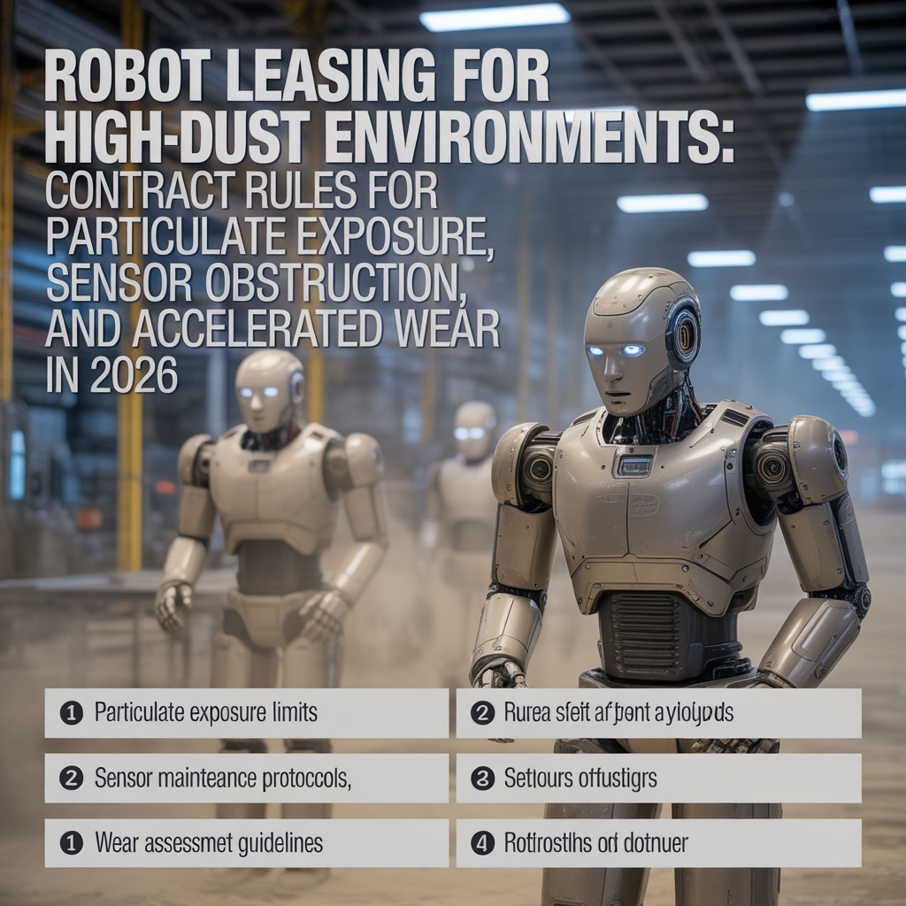Robot Leasing In Dusty Environments: A 2026 Guide - Human Integration Lab