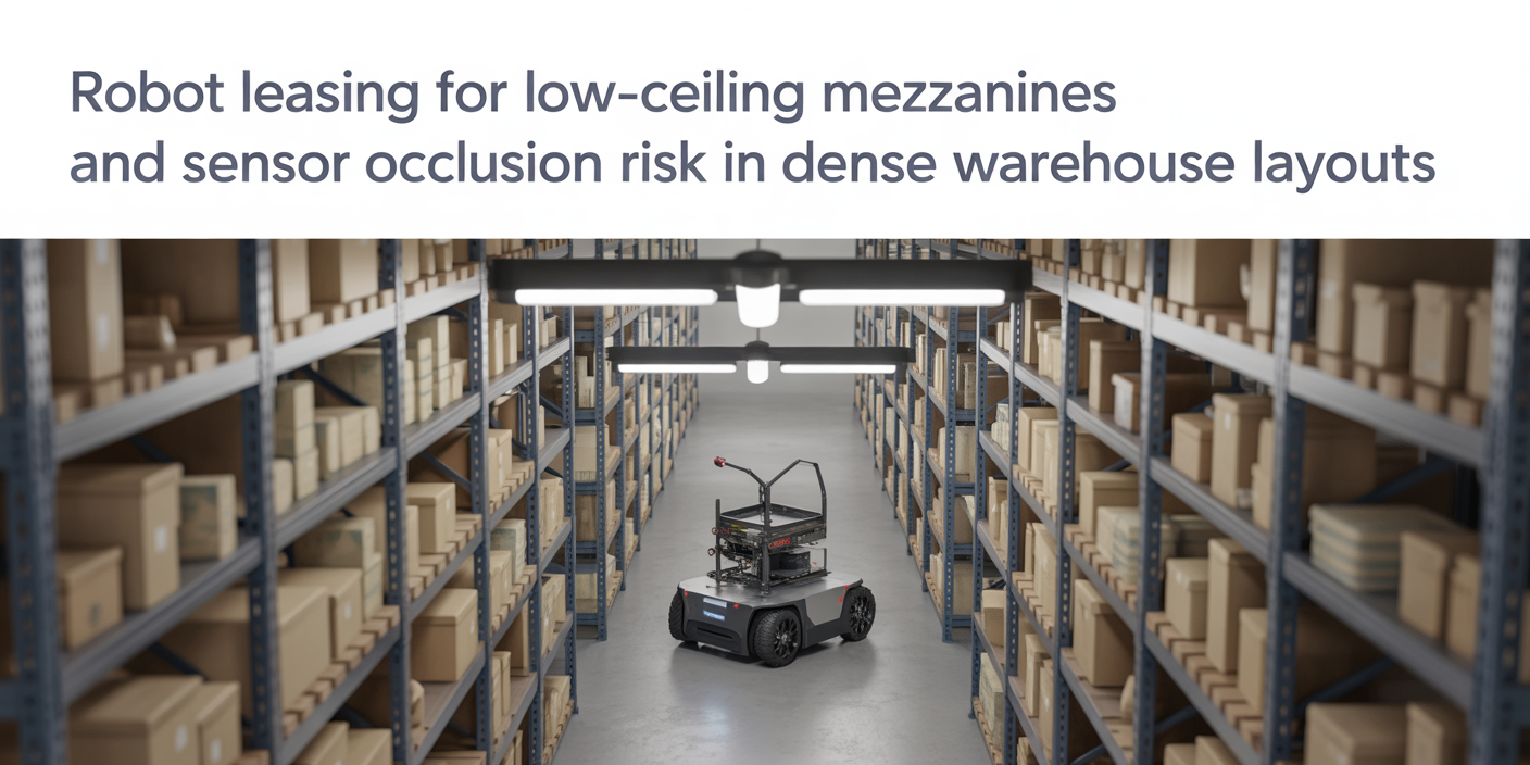 Robot Leasing Insights for Low-Ceiling Mezzanines