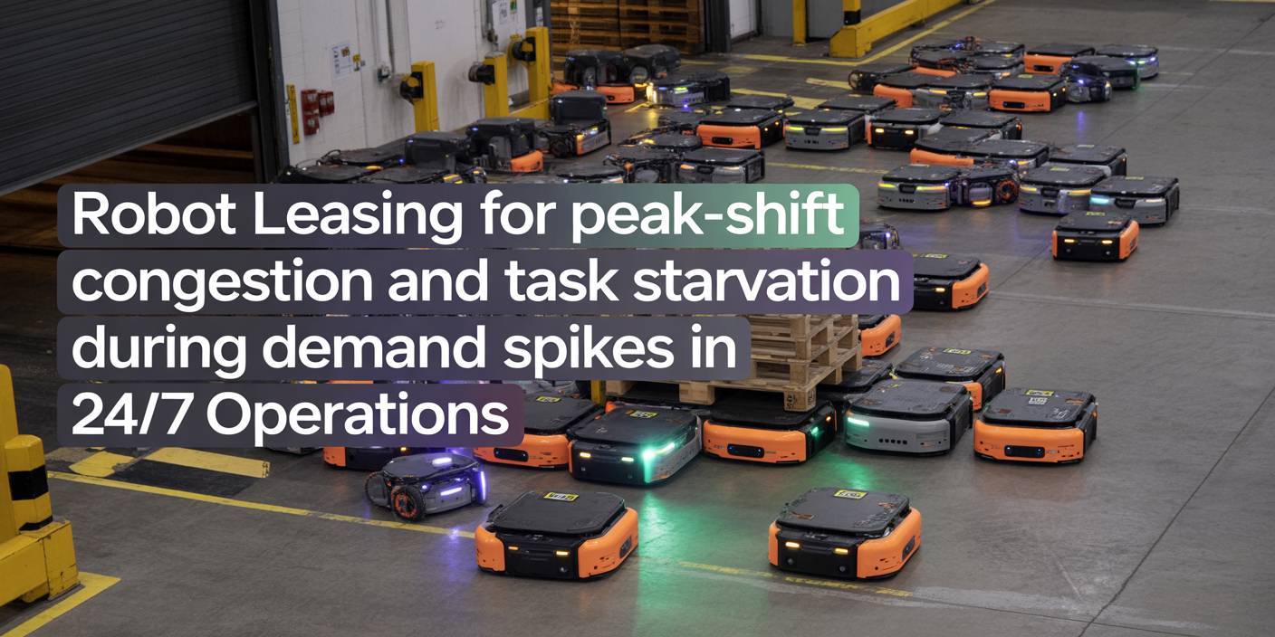Managing Peak Demand: Robot Leasing Insights for 2026